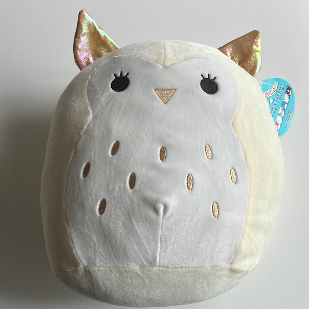 NWT 12" VEE THE OWL SQUISHMALLOW